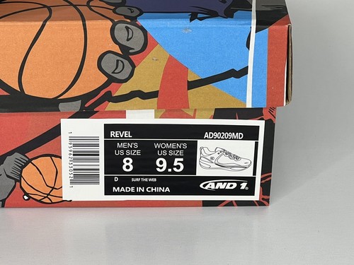 AND1 Revel Low Men’s Basketball Shoes | AD90209MD | Men's 8 | Women's 9.5 - NEW - Picture 2 of 9
