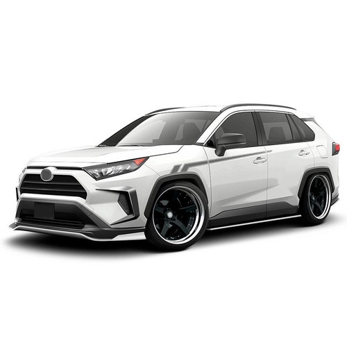Front fender hockey stripes graphics stickers decal compatible with Toyota Rav4 - Bild 3 von 15