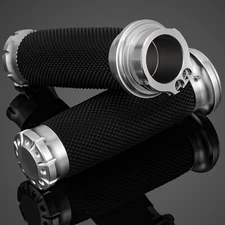 1" Motorcycle Handlebar Hand Grips For Harley Touring Softail Dyna Sportster US