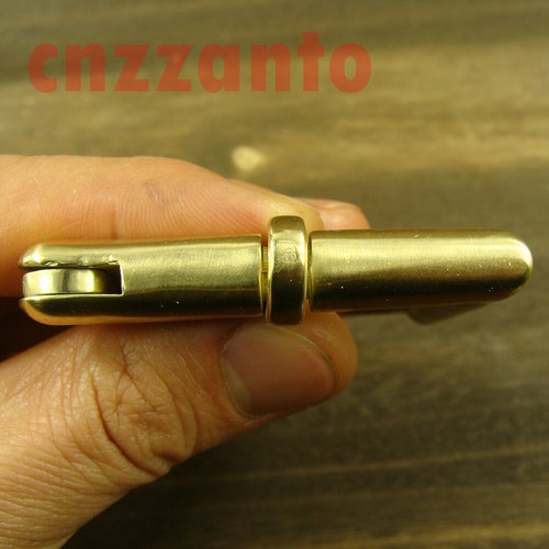 Solid Brass Tongue Pin Firefighter Belt buckle quick release Buckles Z382N - Picture 6 of 7