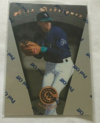 1997 Pinnacle Certified w/Peel Alex Rodriguez #22 Seattle Mariners