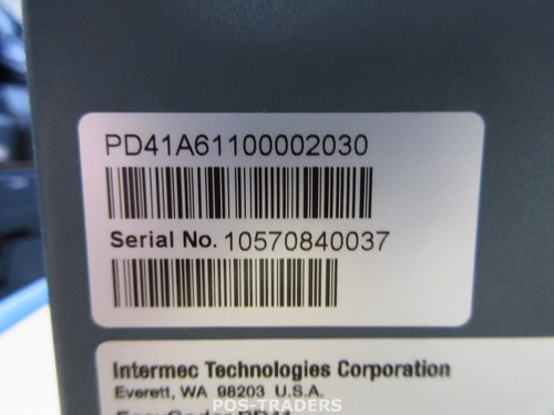 7 M- Intermec PD41 Thermo 300DPI USB + LAN Label  Drucker PD41A61100002030 LINES - Bild 5 von 6
