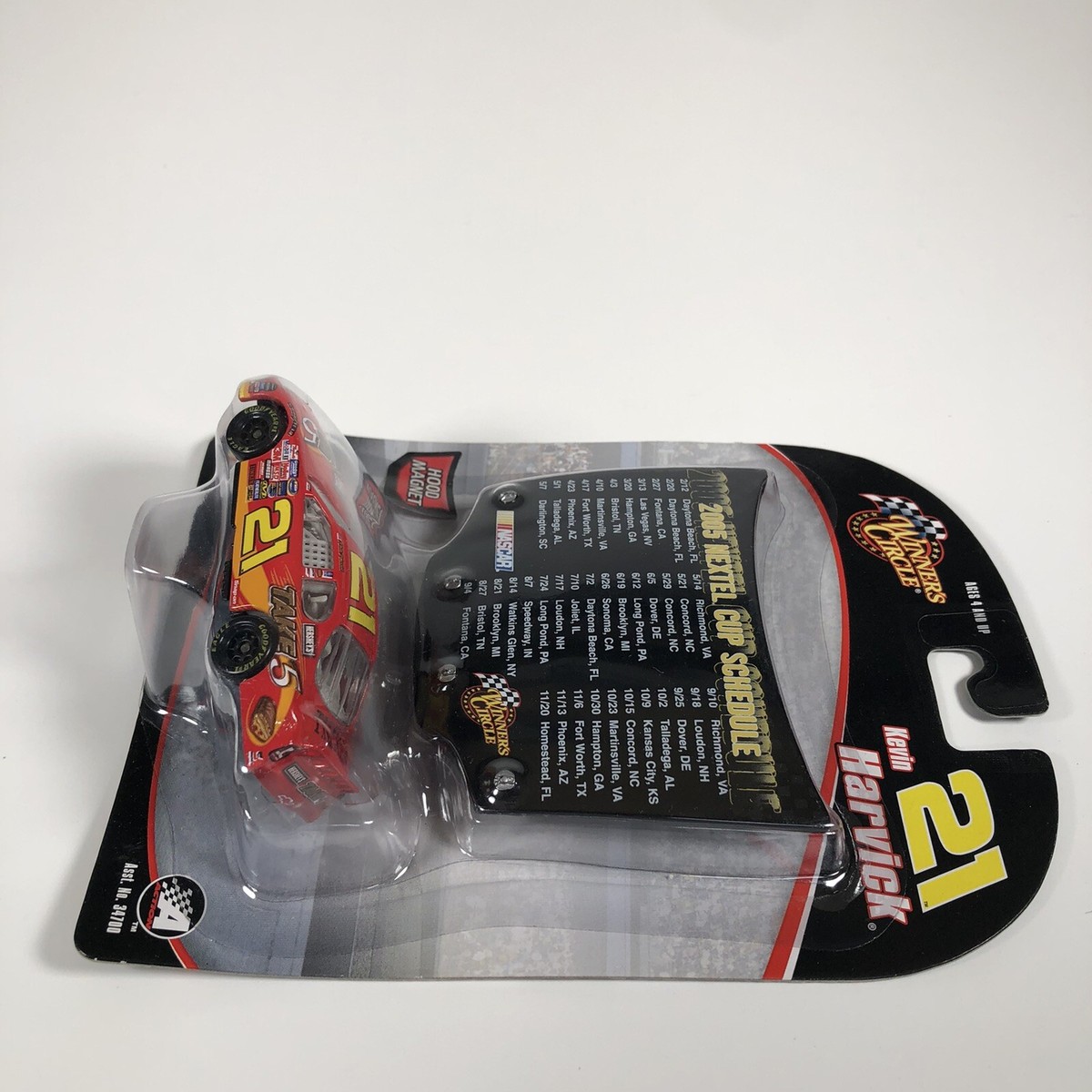 Winners Circle 1/64 Kevin Harvick #21 Take 5 Hood Schedule