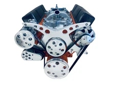 BBC Big Block Chevy Serpentine Pulley Conversion Kit  ALT A/C 396 427 454