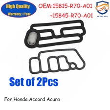 2*Cylinder Head Solenoid VTEC Gasket Spool For Honda 15815-R70-A01 15845-R70-A01