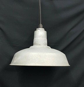 Details About Architectural Salvage Gray Galvanized Ceiling Light Fixture Details About Architectural Salvage Gray Galvanized Ceiling Light Fixture