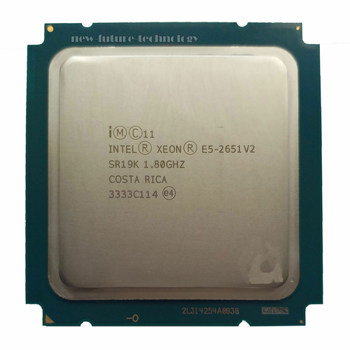 Intel Xeon E5-2651 V2 Processor 1.80GHz 12-Core 24-T 30MB SR19K LGA2011 95W CPU - Picture 1 of 4