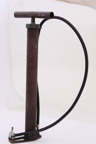 Vintage Metal Bicycle Tire Pump 18" Barrel Hand Tire Air Pump - 第 1/11 張圖片
