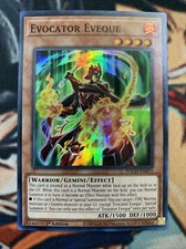 Evocator Eveque TOCH-EN015  Super Rare 1st Edition Yu-Gi-Oh Toon Chaos Yu Gi Oh
