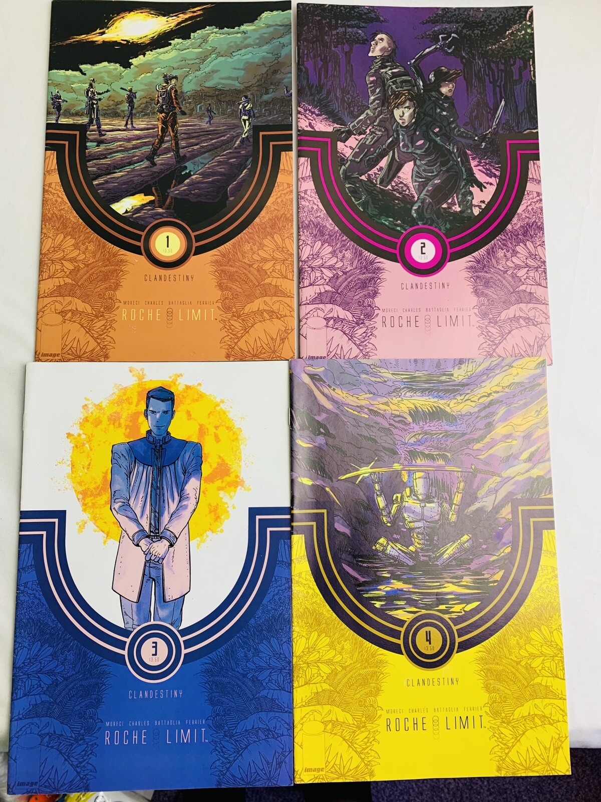 Roche Limit : Clandestiny #1-4 Image Comics