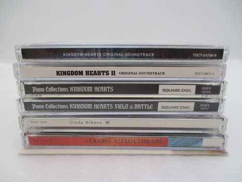 Kingdom Hearts I & II Original Soundtrack & Theme Song Hikari Hikaru Utada 7CDs - Picture 3 of 11