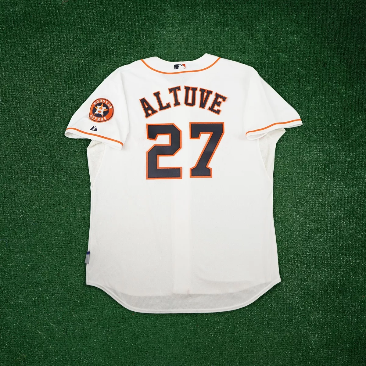 Jose Altuve Houston Astros Authentic On-Field Home White Cool Base Jersey