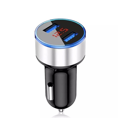 Digital Display Dual USB LED Voltmeter Car Charger Mobile Phone - Zdjęcie 4 z 17