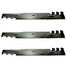 3 Blades for Hustler 785436 Gator Style Mulching Raptor Limited 52" Deck 795526