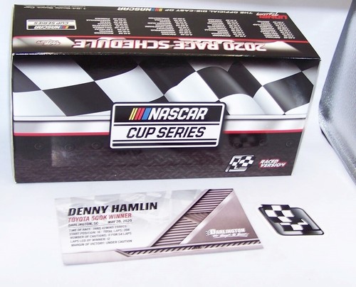 1:24 ACTION 2020 #11 FEDEX DELIVERING STRENGTH DARLINGTON RACE WIN DENNY HAMLIN - Picture 6 of 8