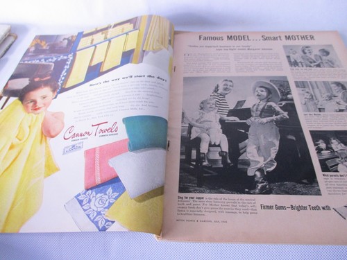 July 1945 WW2 Better Homes & Gardens Magazine Cannon Towels, Ipana, Chevrolet - Foto 3 di 5