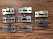 (8) Square D C58 Overload Relay Thermal Heater Units NX20 Mounting Plate TA70MS