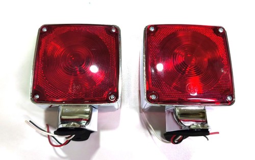 Fits Chevrolet/GMC C70 Chevy Med Duty Truck turn signals Lights Pair LH RH - Picture 5 of 7