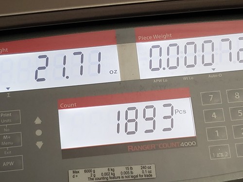 Ohaus RC41M6 Ranger Count 4000 Zählwaage 6 kg x 0,2 g - Bild 3 von 8