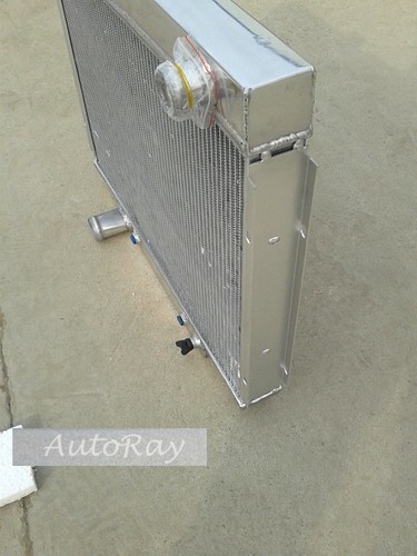 Aluminium Radiator+Shroud+Fan 1967-1970 Ford Mustang RANCHERO Big Block 390 428 - Picture 8 of 11