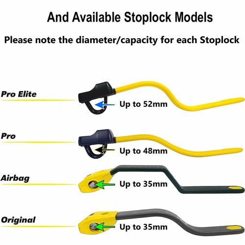 Steering Wheel Lock Professional PRO Stoplock Security Anti Theft Car Van+CP - Picture 8 of 18