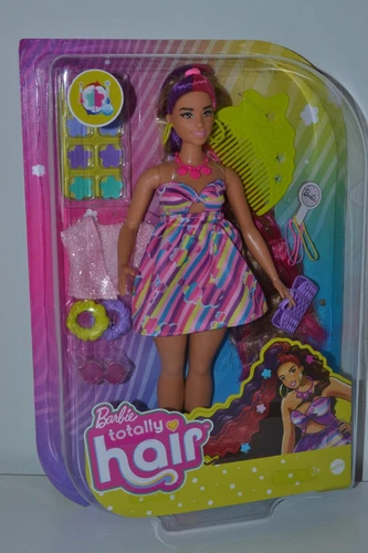 BABRIE DOLL 2022 TOTALLY HAIR BARBIE DOLL LIGHT BRUNETTE VERSION