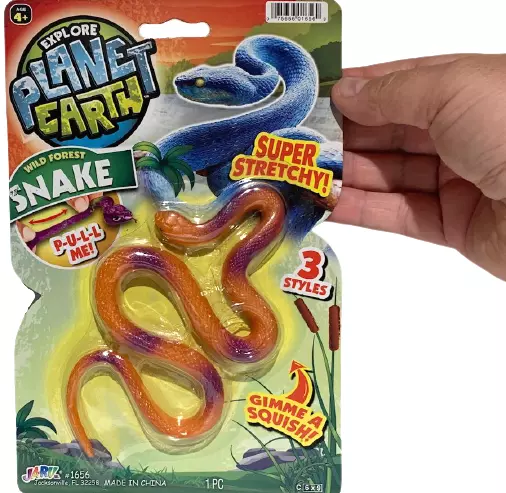 JA-RU Planet Earth Play Snakes (Styles Will Vary), Novelty & Gag Toys 