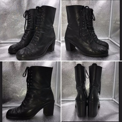 victorian inspired lace up boots