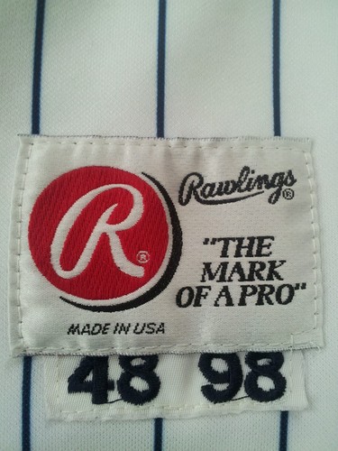 RARE 1998 RAWLINGS TEAM ISSUE ANAHEIM ANGELS #5 CRAIG SHIPLEY JERSEY IN SIZE 48 - Picture 5 of 11