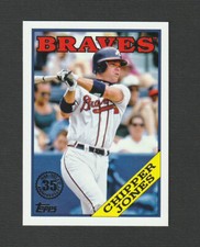 2023 Series 1 Chipper Jones 1988 Topps Baseball #T88-27 Atlanta Braves