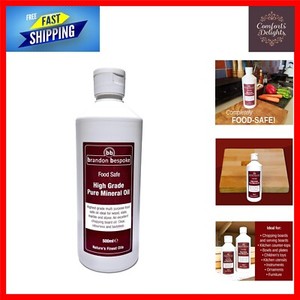 Brandon Bespoke Food Safe Chopping Board Oil 100 Pure Mineral Oil 500ml