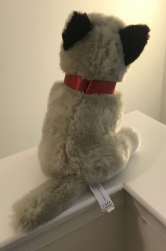 F.A.O Schwartz Husky Dog Plush 9.5" One Blue Eye One Brown FAO Snow cute - Picture 8 of 8