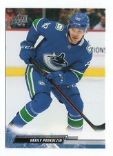 Vasily Podkolzin 180 2022-23 Upper Deck Vancouver Canucks Card