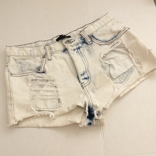 Lot of 2 Shorts Forever 21 Destroyed Size 27 And Bethany Mota Size 4 - Picture 2 of 9