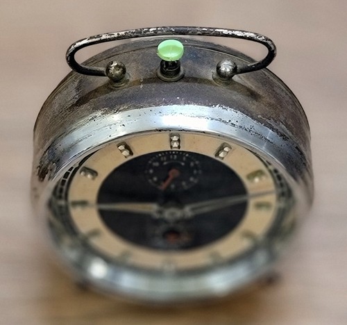 Antike Original Selten WEKUP Sammlerstück Klassische Tischuhr Vintage Wecker. - Bild 5 von 7