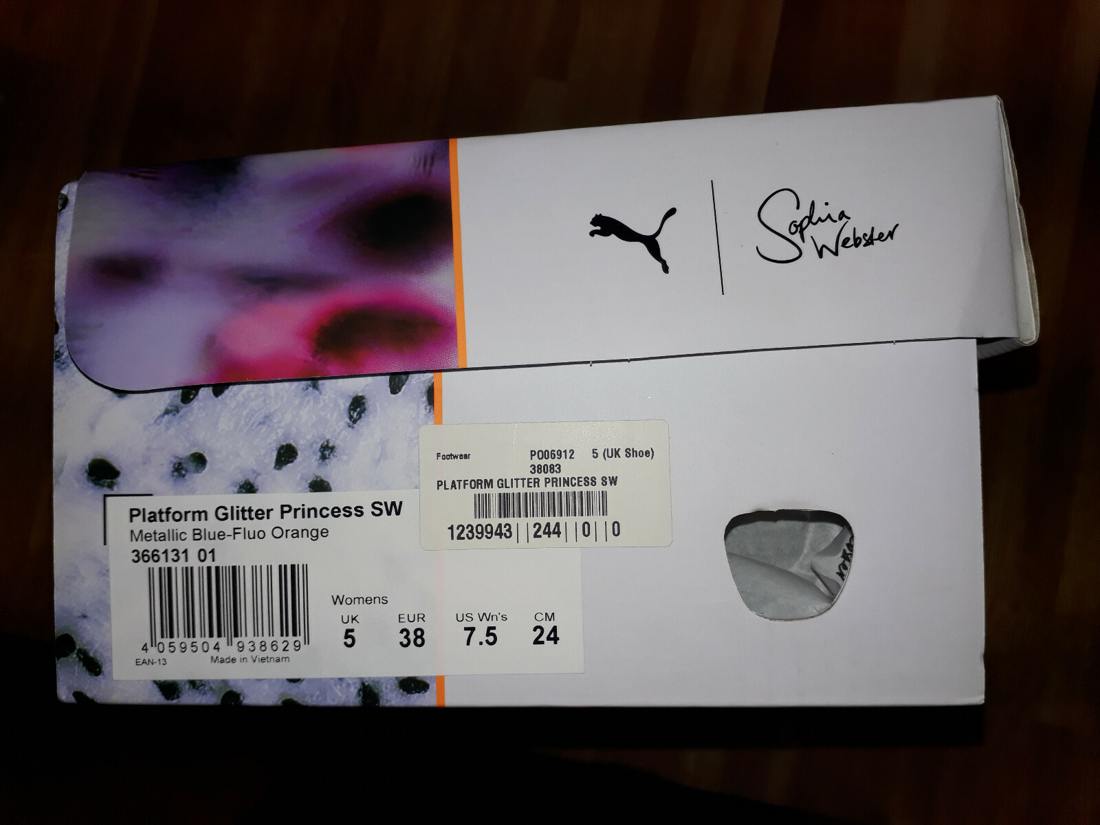 Puma Naranja Plataforma Brillo Princesa Sofia Webster 5 38 Azul Naranja Puma Zapatillas Unicornio 329435 Puma Naranja Plataforma Brillo Princesa Sofia Webster 5 38 Azul Naranja Puma Zapatillas Unicornio 329435