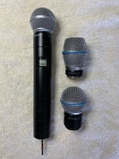 Shure U2-ua Microphone, Sm58, Beta 87a, Beta 58a With Brand New Antenna