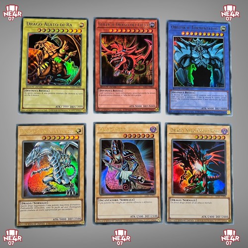 Yu-Gi-Oh Goddess Egypt Ra Obelisk Slifer Dragon White Magician Black - Picture 1 of 3