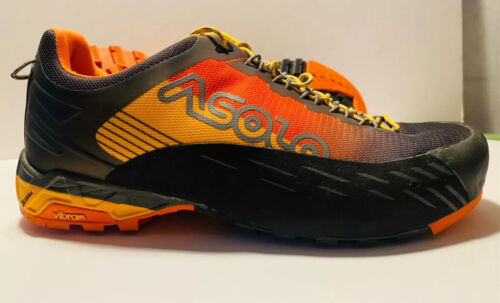 STORE RETURN Asolo Men's Eldo 10.5 Aggressive Sneakers VIBRAM SOLE ORTHOLITE 219