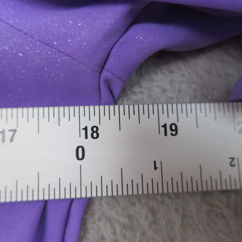 Express Shirt Women XS Purple The Portifino Corpcore Corporate Girlboss Business - Picture 14 of 20