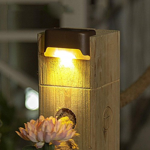 Solar Deck Led Light Outdoor Garden Waterproof Lights Wall Fence Stairs Driveway - Picture 13 of 18