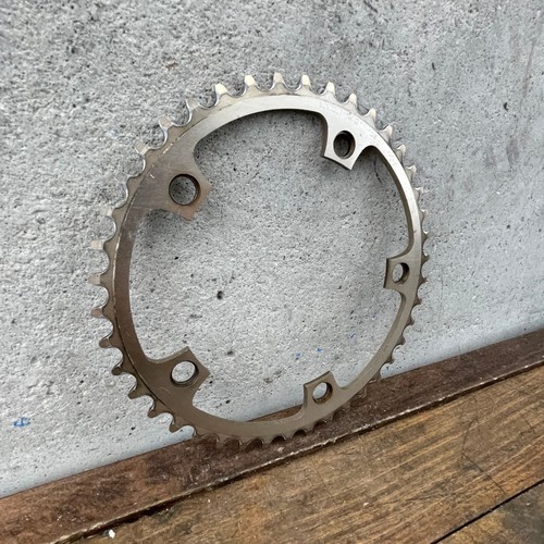Vintage Suntour Chainring 42 Tooth 130 BCD 42t Bronze Alloy Anodized 80s BMX - Picture 4 of 9