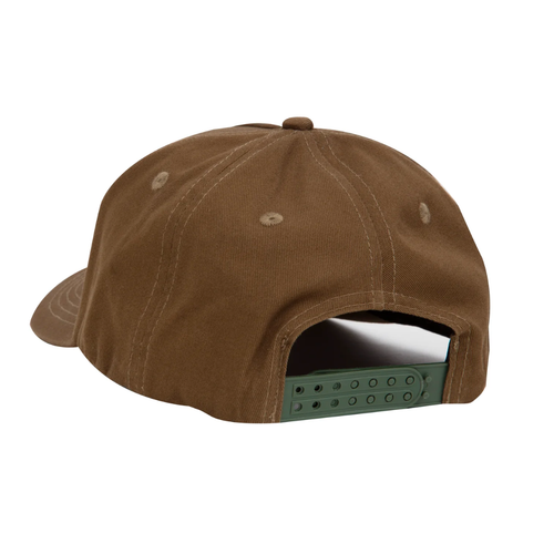 Frog Dino Logo Olive 5-Panel Snapback Cap - Bild 2 von 2