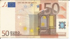 GERMANY 50 EURO NOTE 2002 (JEAN-CLAUDE TRICHET) - 1st SERIES