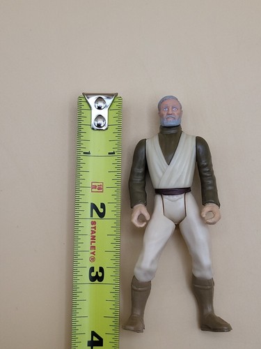 Star Wars Obi-Wan Kenobi Action Figure 1995 Kenner 3.75" The Power Of The Force - Picture 21 of 21