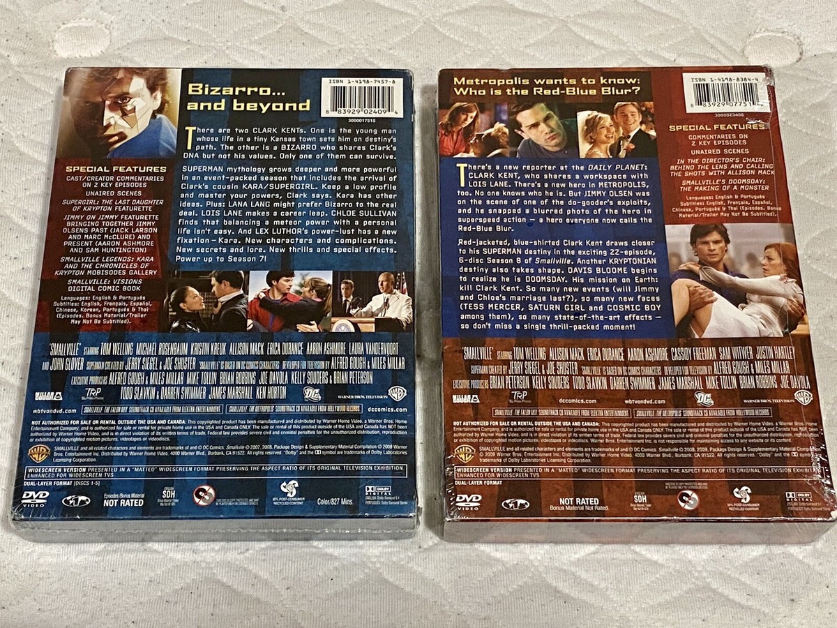 Smallville Complete Series Season 1-10, DVD,Tom Welling