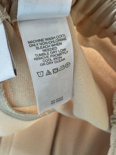 Pantalones para mujer Liz Claiborne talla grande bronceado color cintura elástica 267 - Imagen 9 de 12