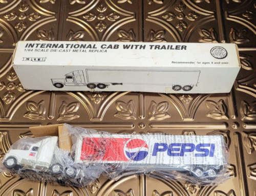 Remolque tractor internacional Ertl Pepsi vintage 1/64 con caja #7504-2462 - Imagen 5 de 5