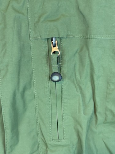 LL Bean Rugged Ridge Parka Herren L Jacke wasserdicht Outdoor Ski isoliert grün - Bild 5 von 14