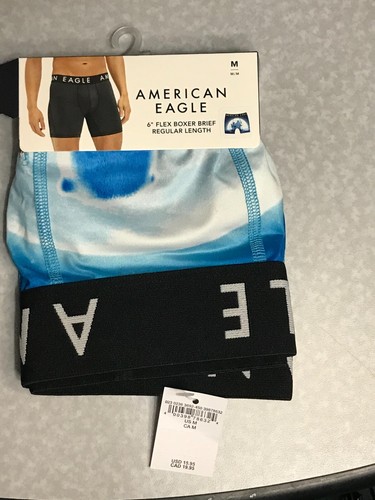 American Eagle flex boxer brief Men size M Medium 6" Coca-Cola polar bears NWT - Picture 1 of 6